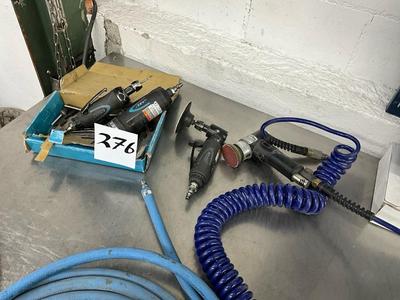 Overview picture of Various pneumatic tools (4x)